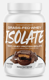 WRKETHIC grass-fed whey protein isolate powder 28g protein per serving